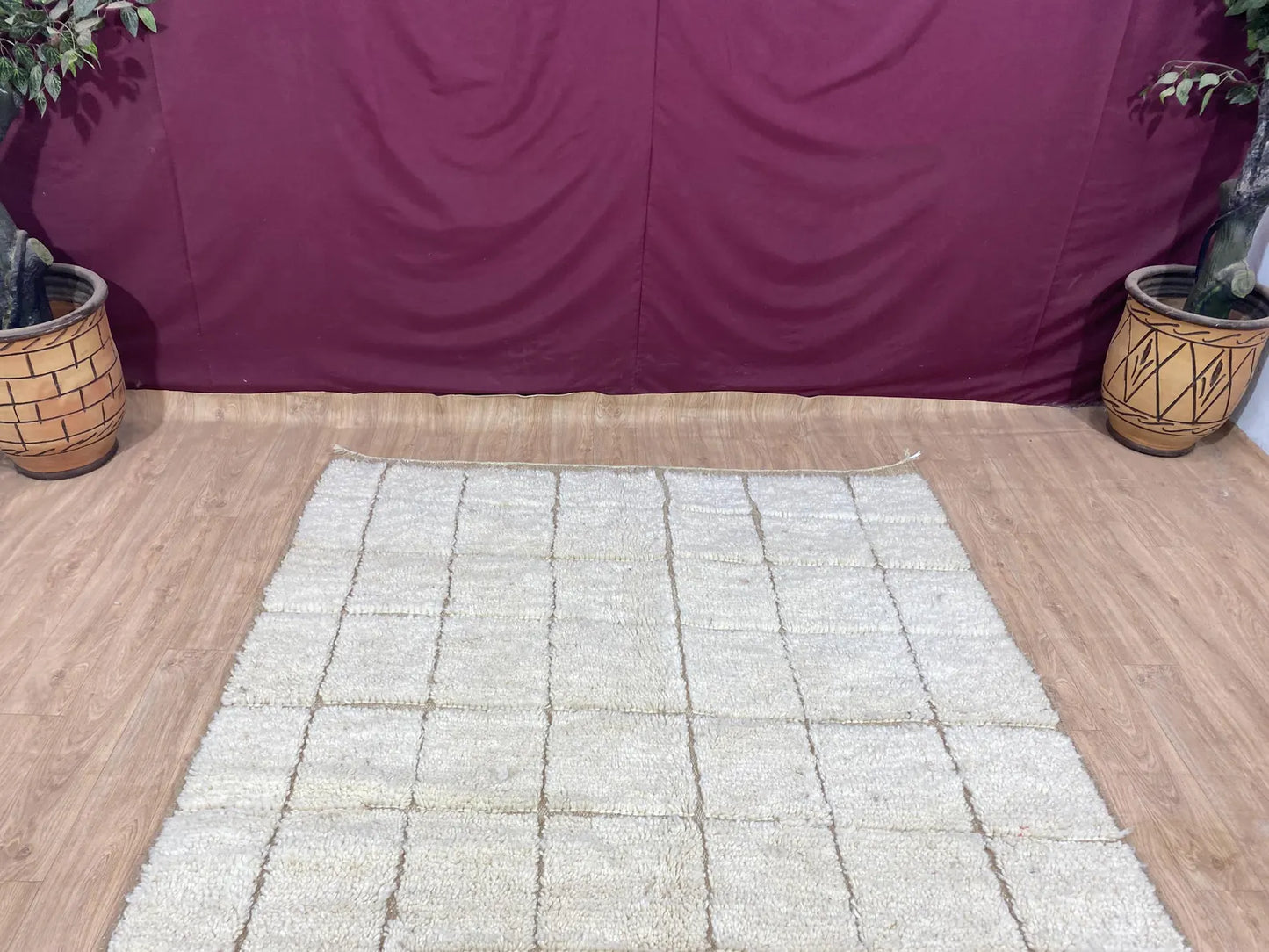 White Beni Ourain Rug