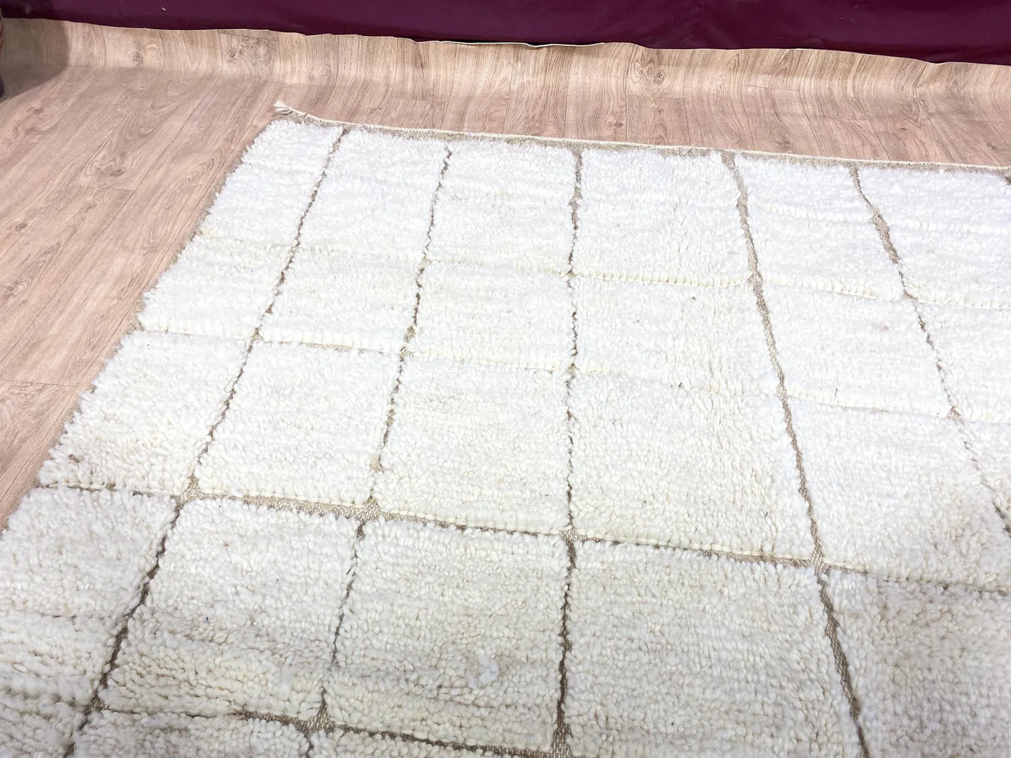 White Beni Ourain Rug