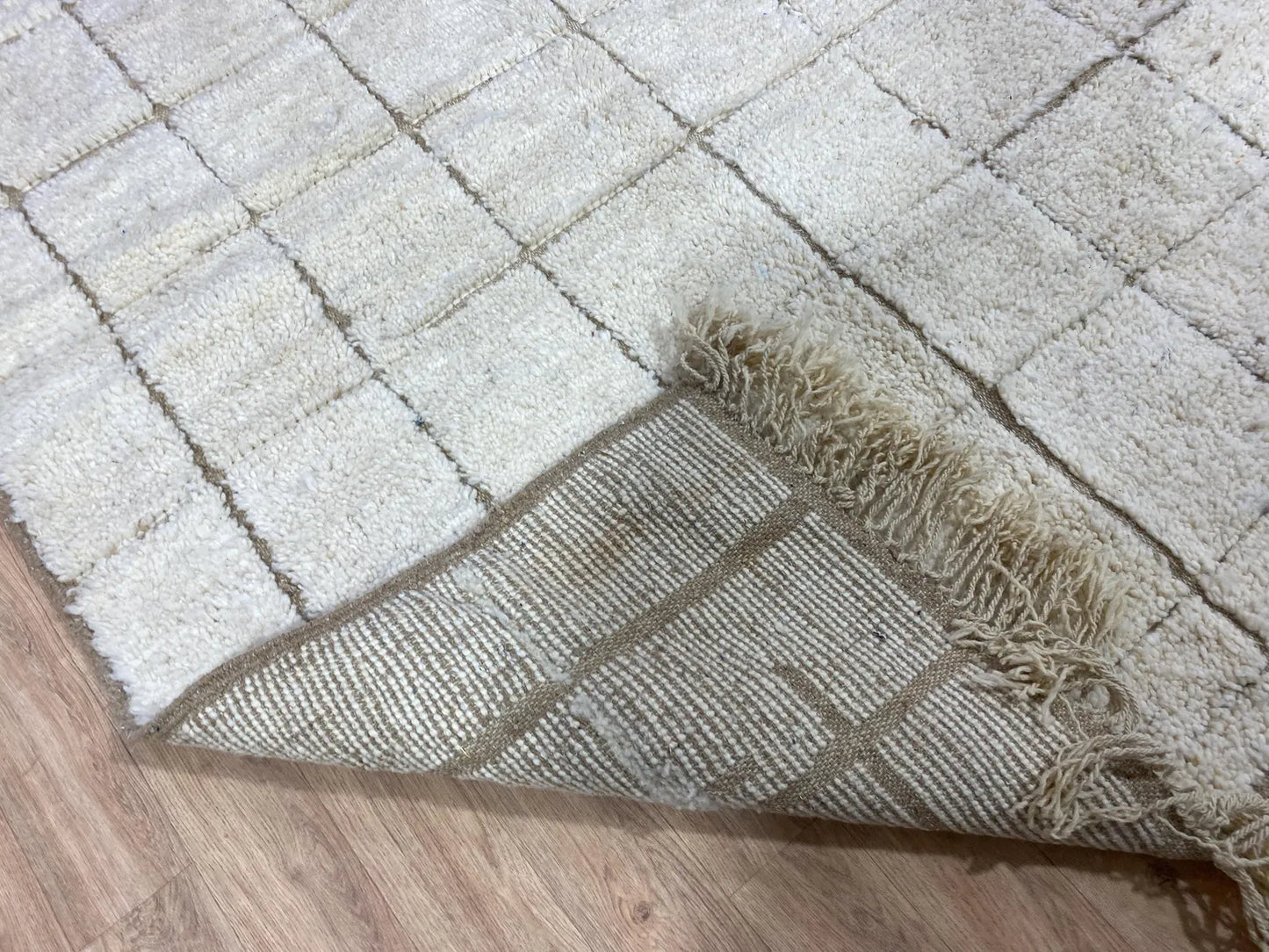 White Beni Ourain Rug