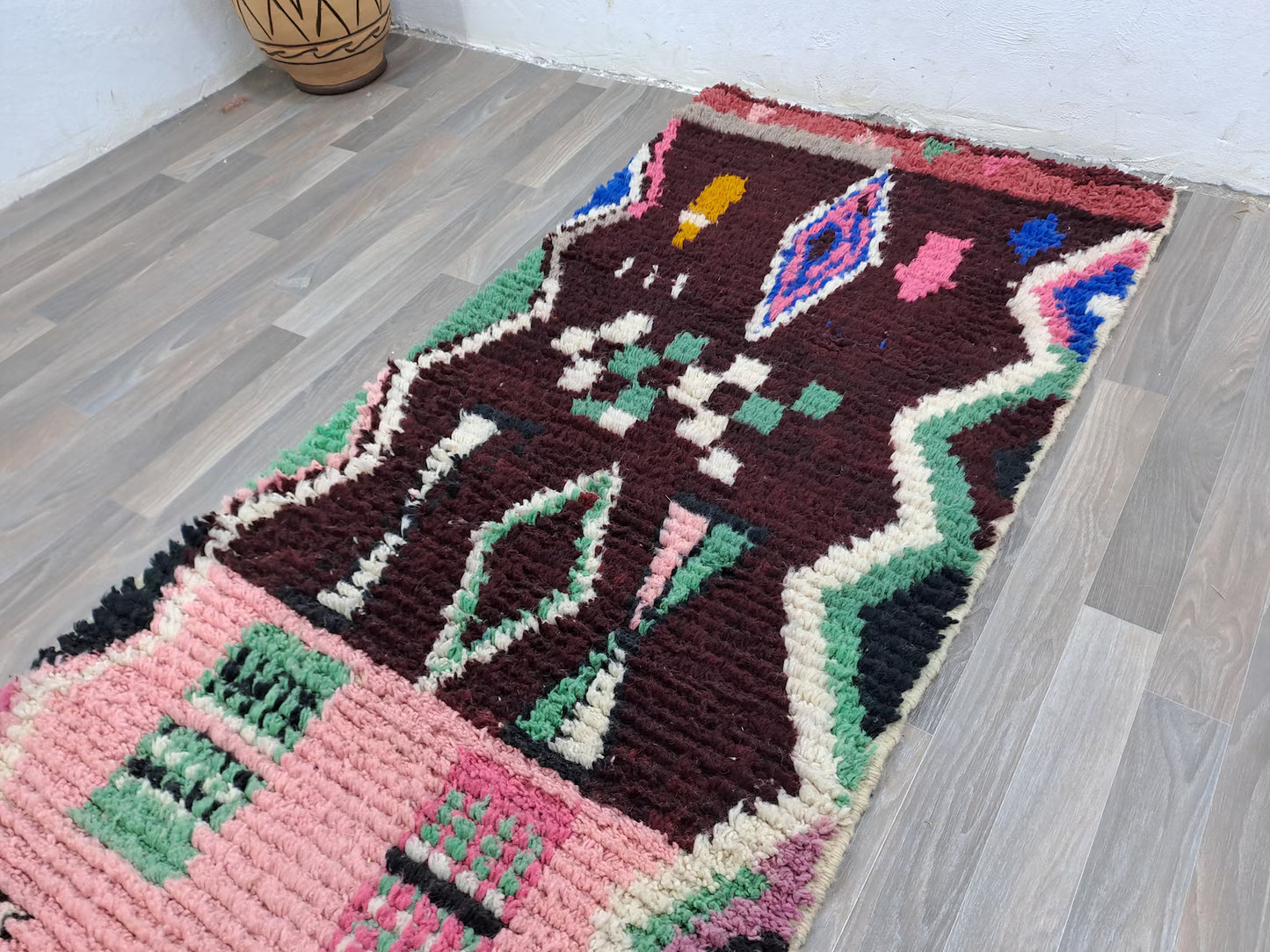 Berber Runner Rug -Authentic Boujaad Rug