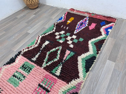 Berber Runner Rug -Authentic Boujaad Rug