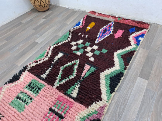 Berber Runner Rug -Authentic Boujaad Rug