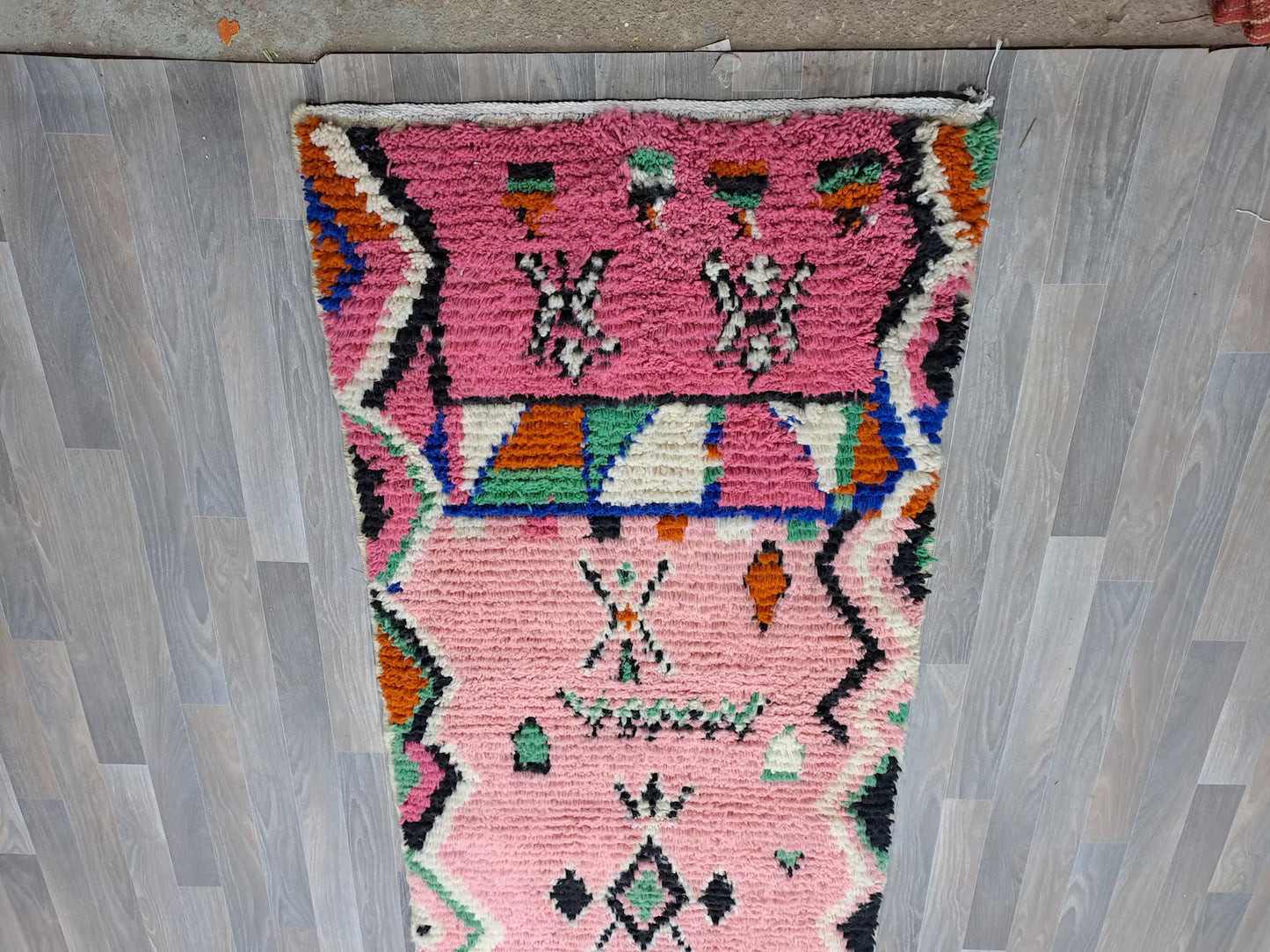 Berber Runner Rug -Authentic Boujaad Rug