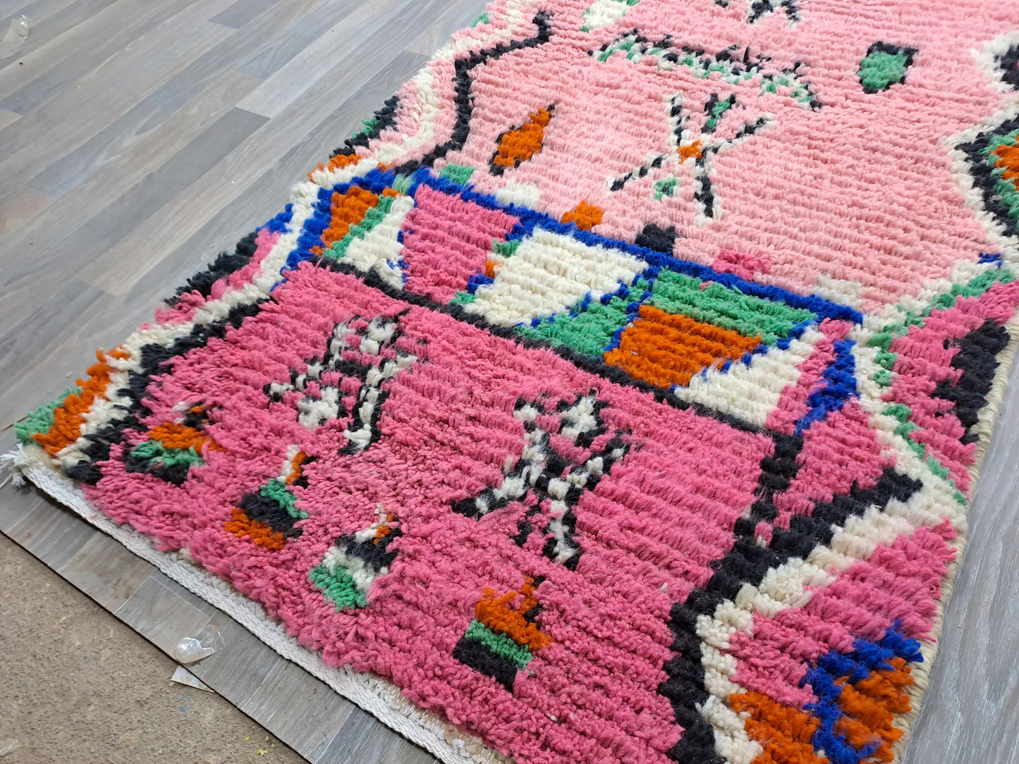 Berber Runner Rug -Authentic Boujaad Rug