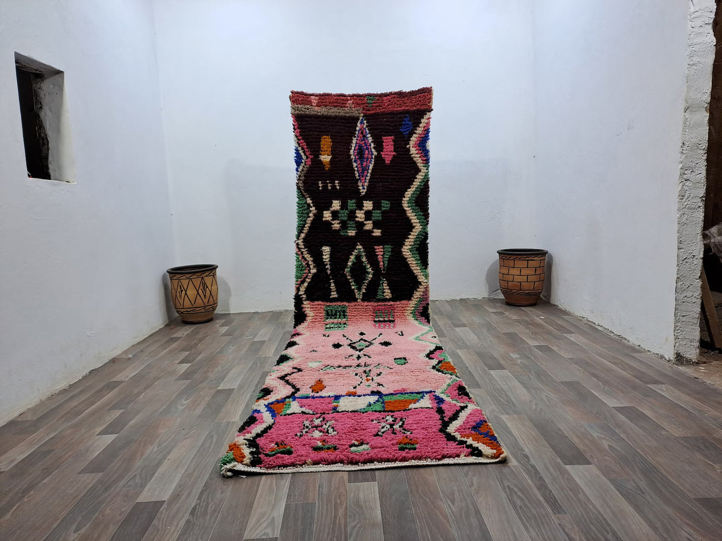Berber Runner Rug -Authentic Boujaad Rug