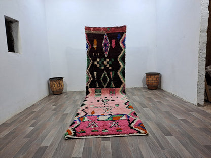 Berber Runner Rug -Authentic Boujaad Rug