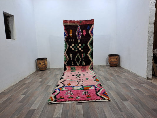 Berber Runner Rug -Authentic Boujaad Rug
