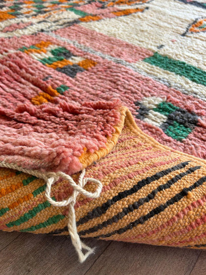 Handmade Moroccan Boujaad Rug