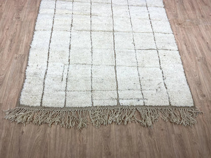 White Beni Ourain Rug