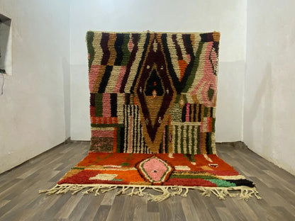 New Orange Beni Ouarain Rug
