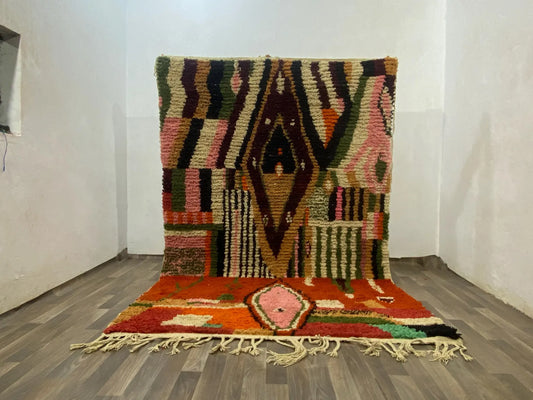 New Orange Beni Ouarain Rug