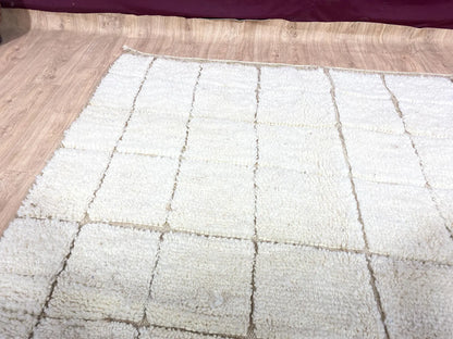 White Beni Ourain Rug