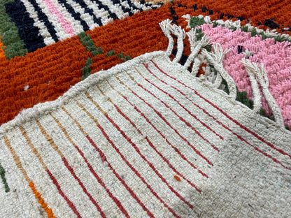 New Orange Beni Ouarain Rug