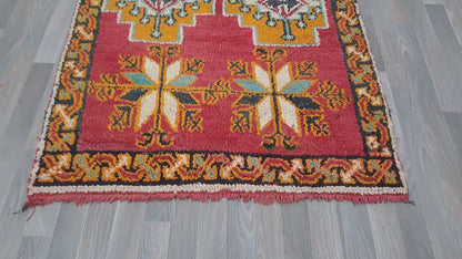 Red Wool Beni Ouarain Style