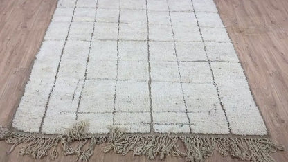 White Beni Ourain Rug
